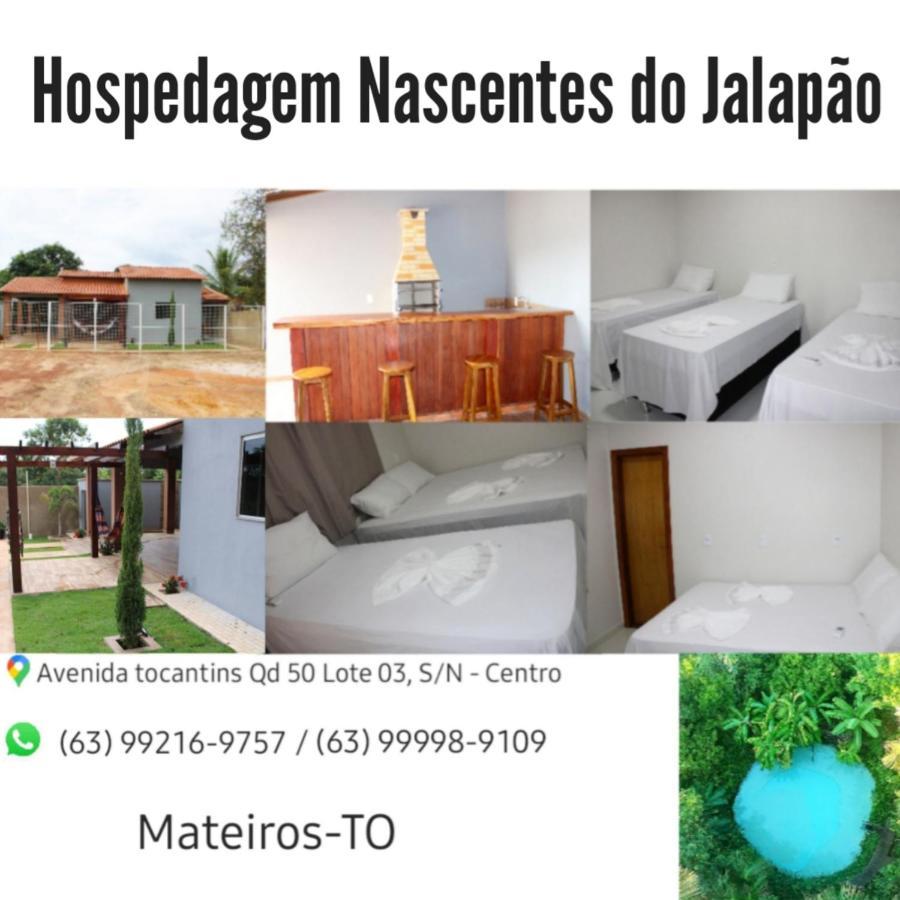 Hospedagem Nascentes Do Jalapao Mateiros Экстерьер фото